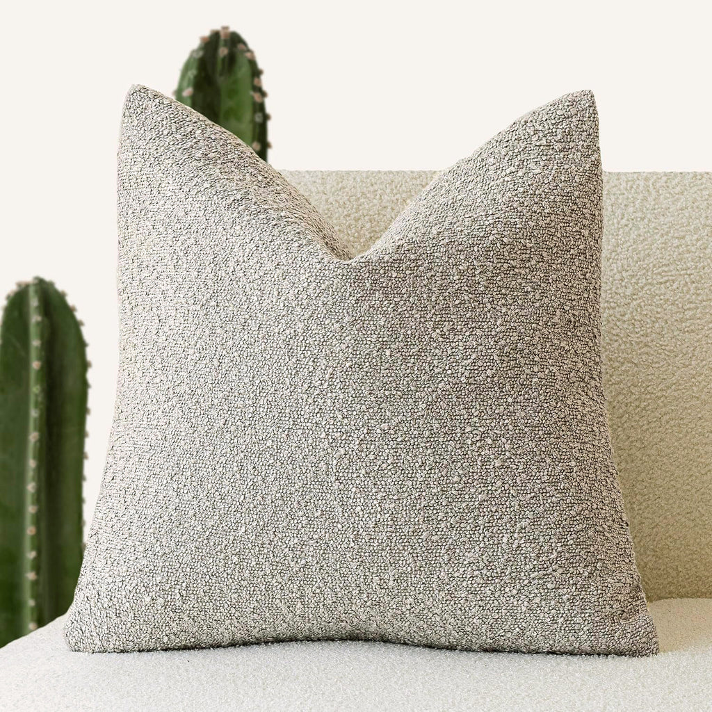 Boucle Throw Pillow Covers