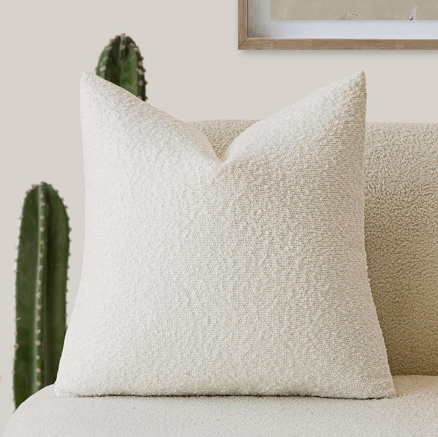 Boucle Throw Pillow Covers