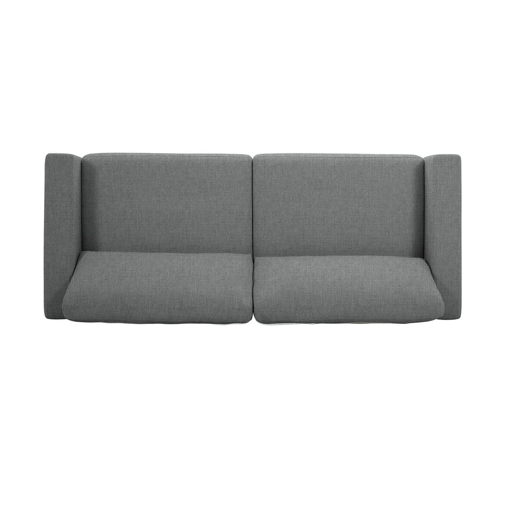 Springwood Wood Frame 83.46" Couch, Gray