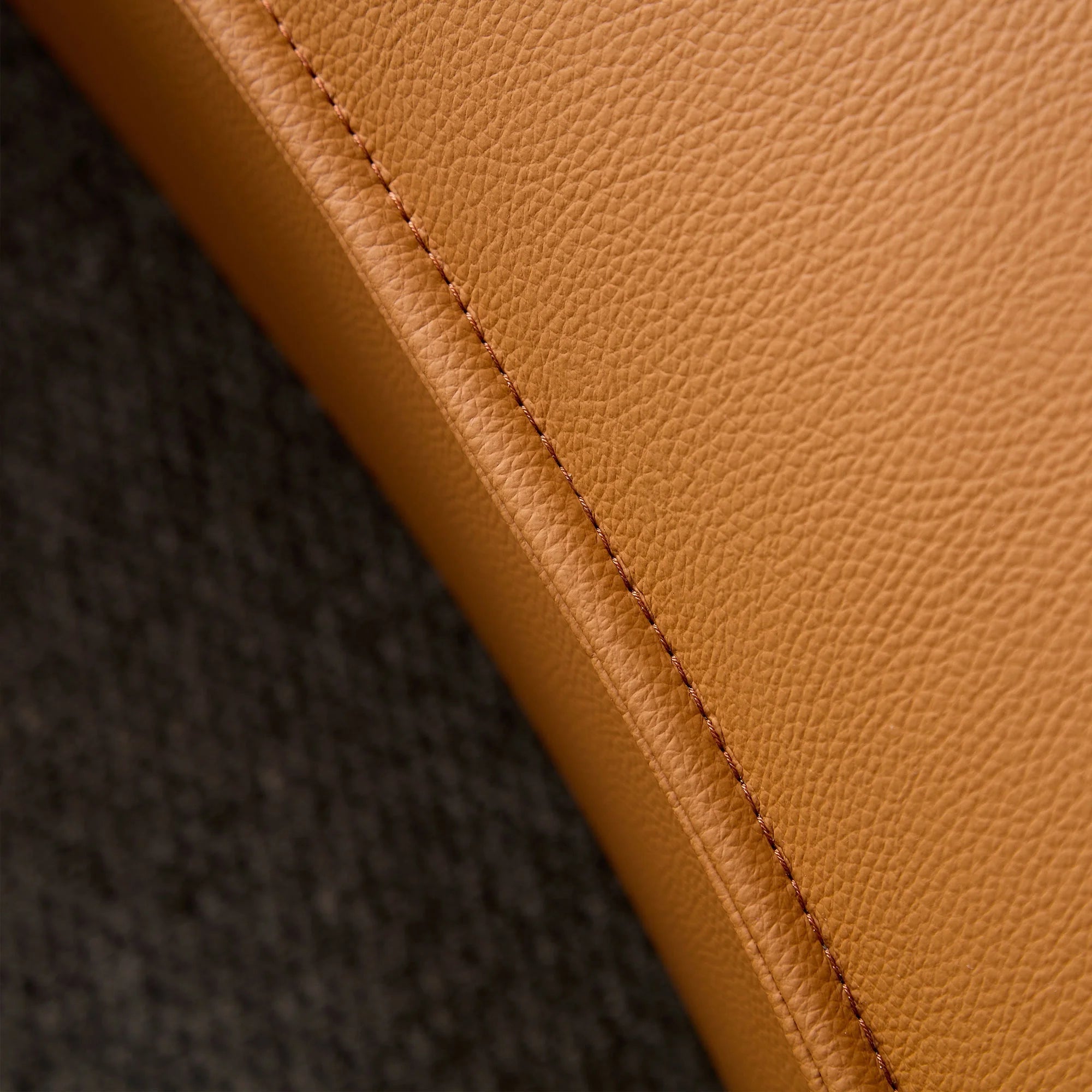 5-Seat Modern Sectional Curved Sofa Couch for Living Room Apartment Office,Orange