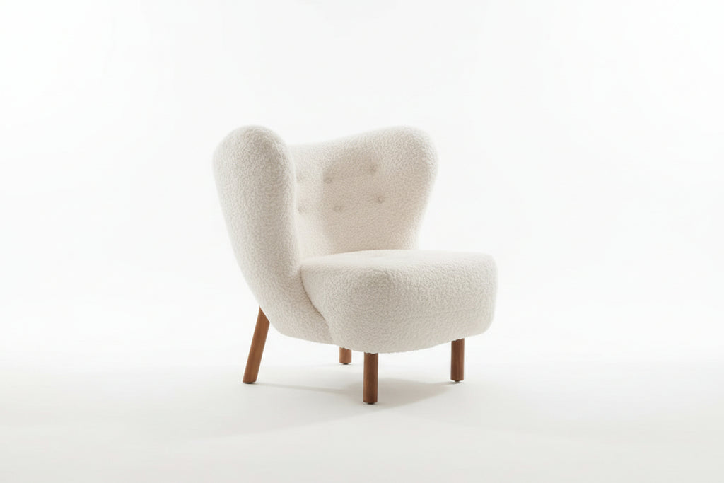 Bouclé Lounge Chair