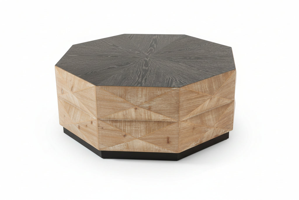 Retro Octagon Center Table