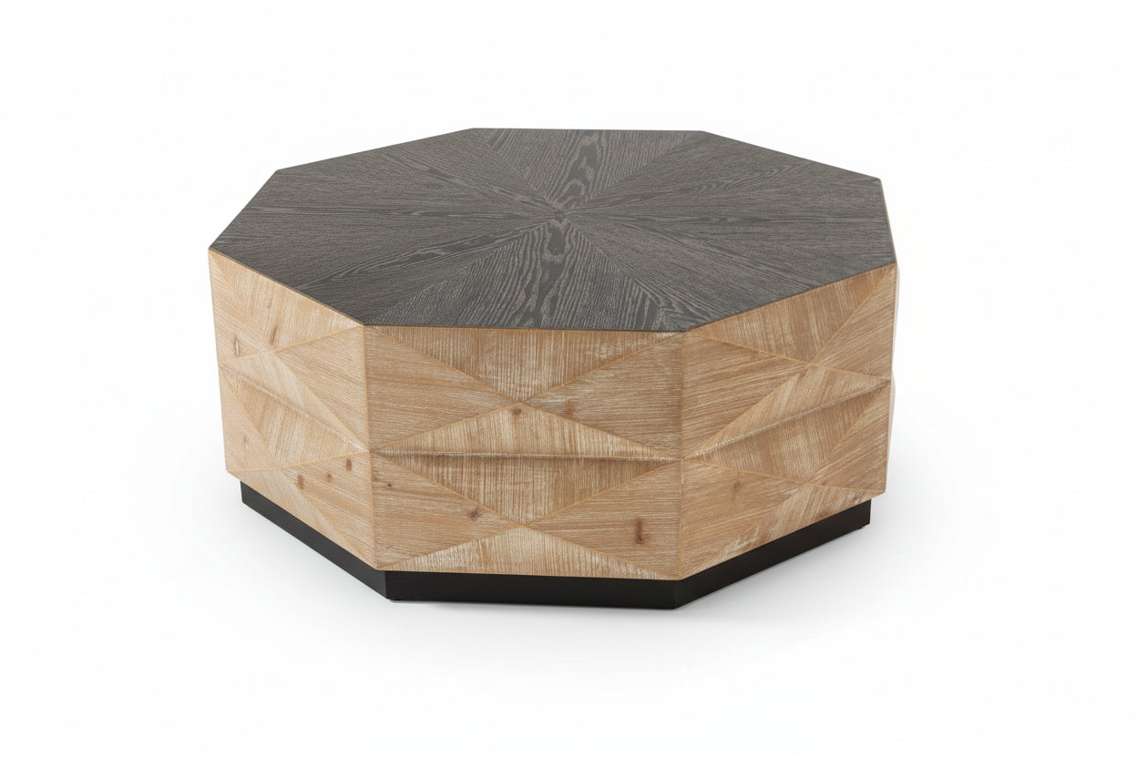 Retro Octagon Center Table