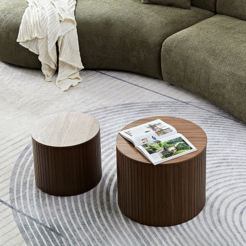 Round Coffee Table — Sleek Circular Design