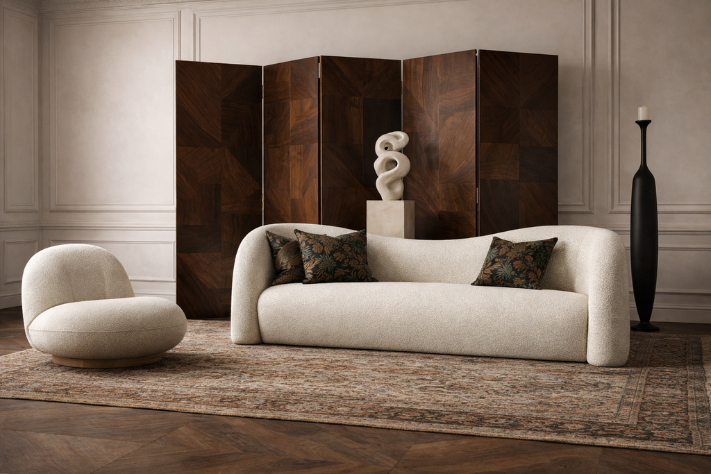 Rama Lamb Wool Sofa
