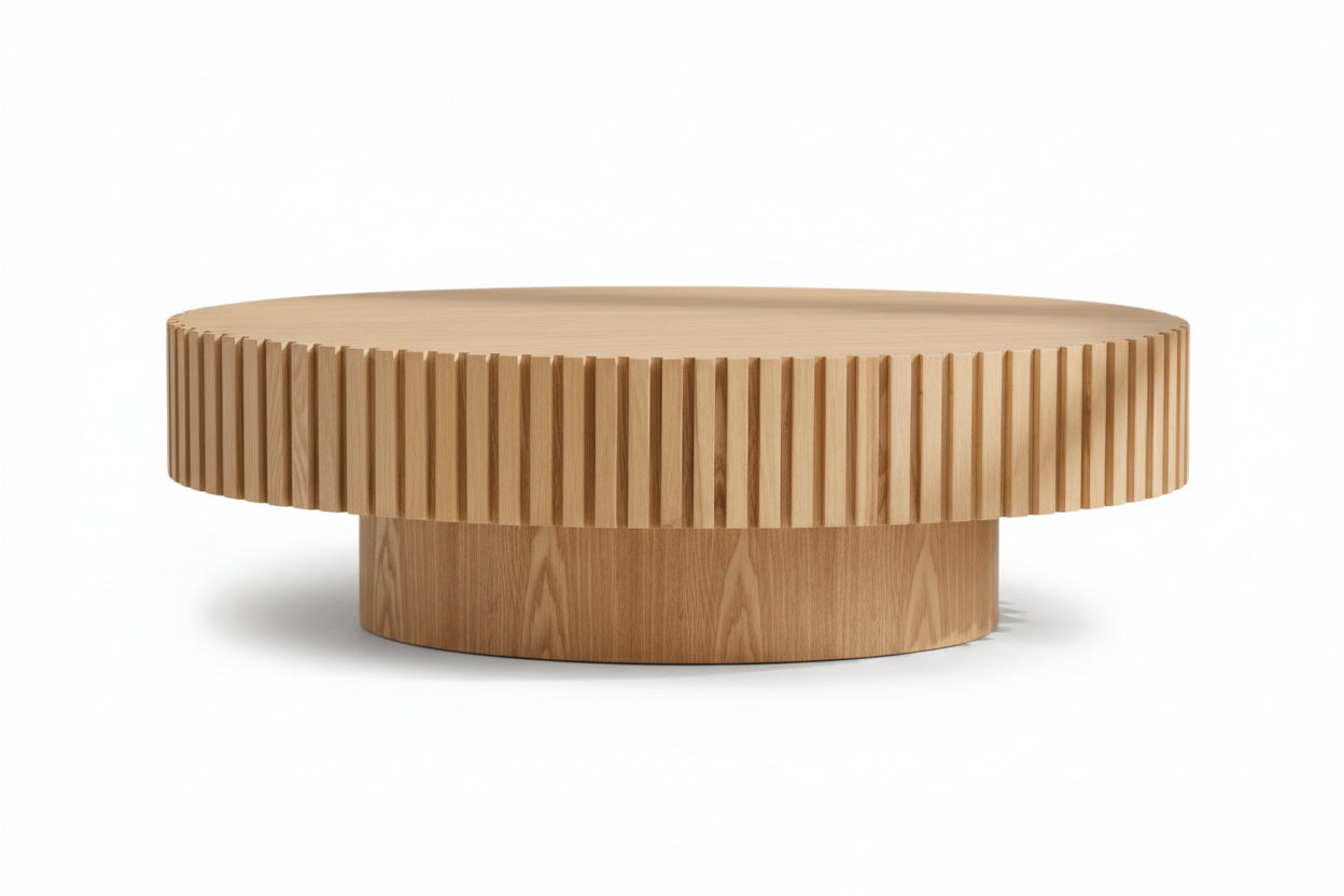 Handmade Drum Coffee Table