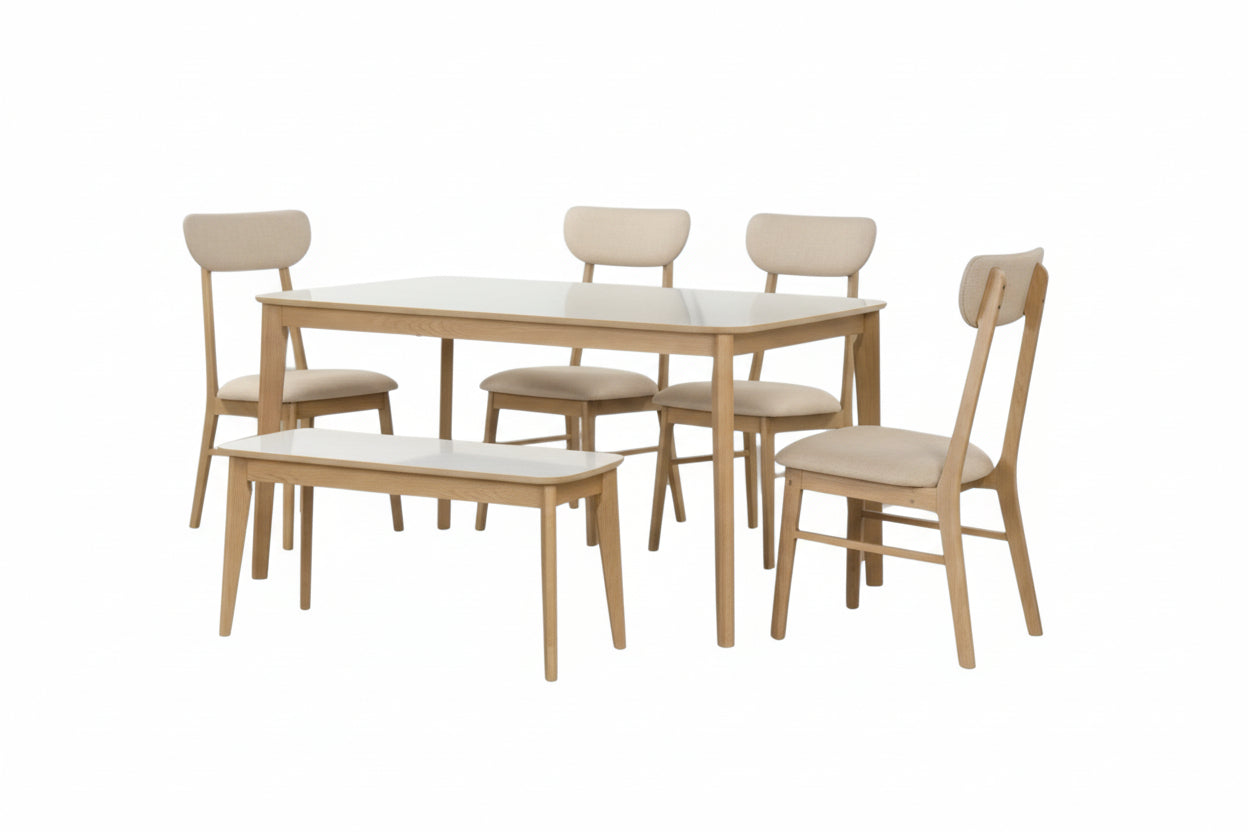 Chibidi Oak Dining Set