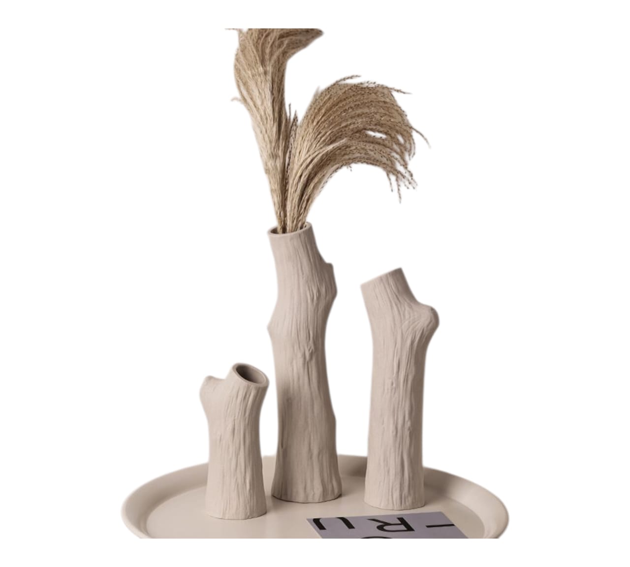 Silent Style Ceramic Vase Flower Arrangement Creative