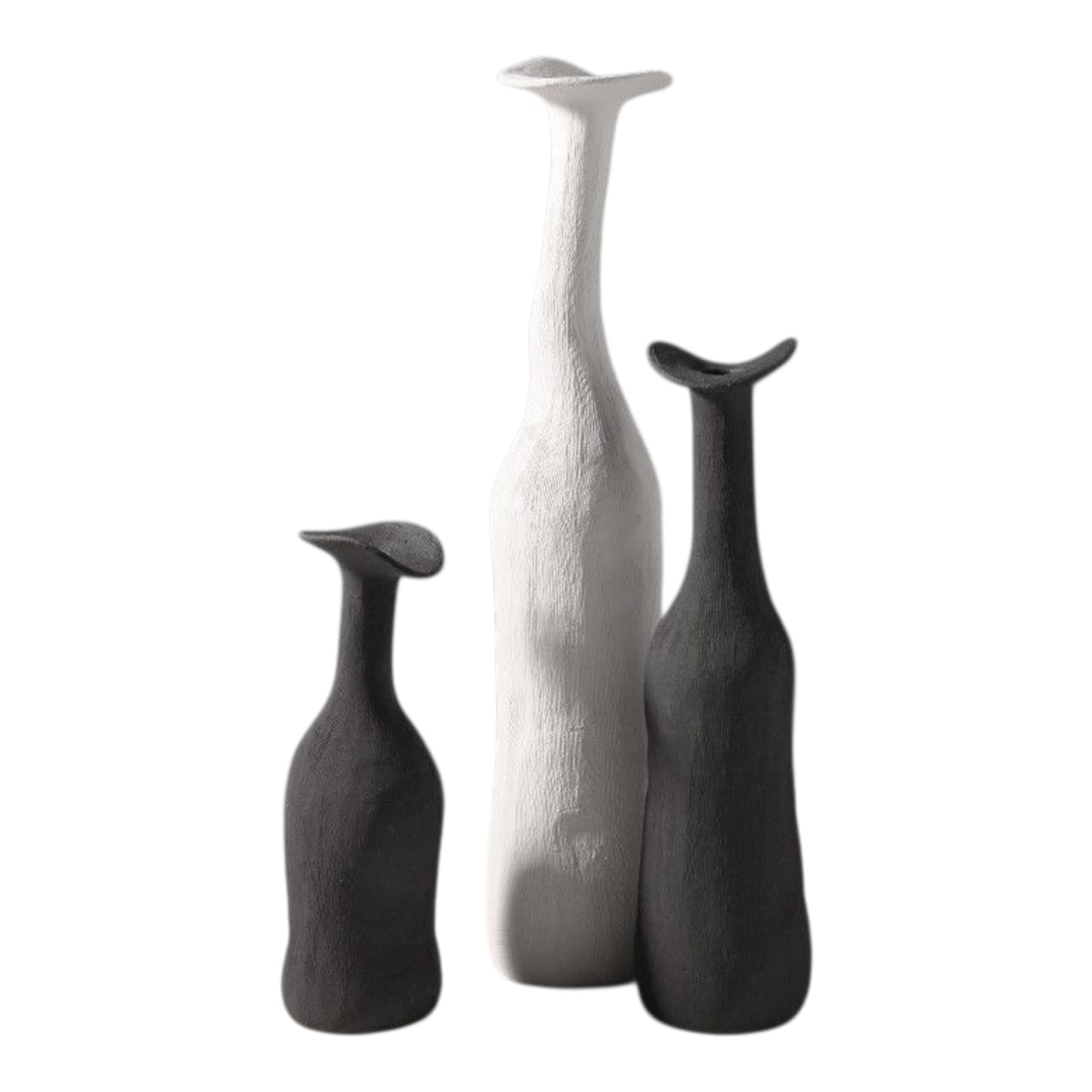Black And White Creative Ceramic Vase Home Decoration