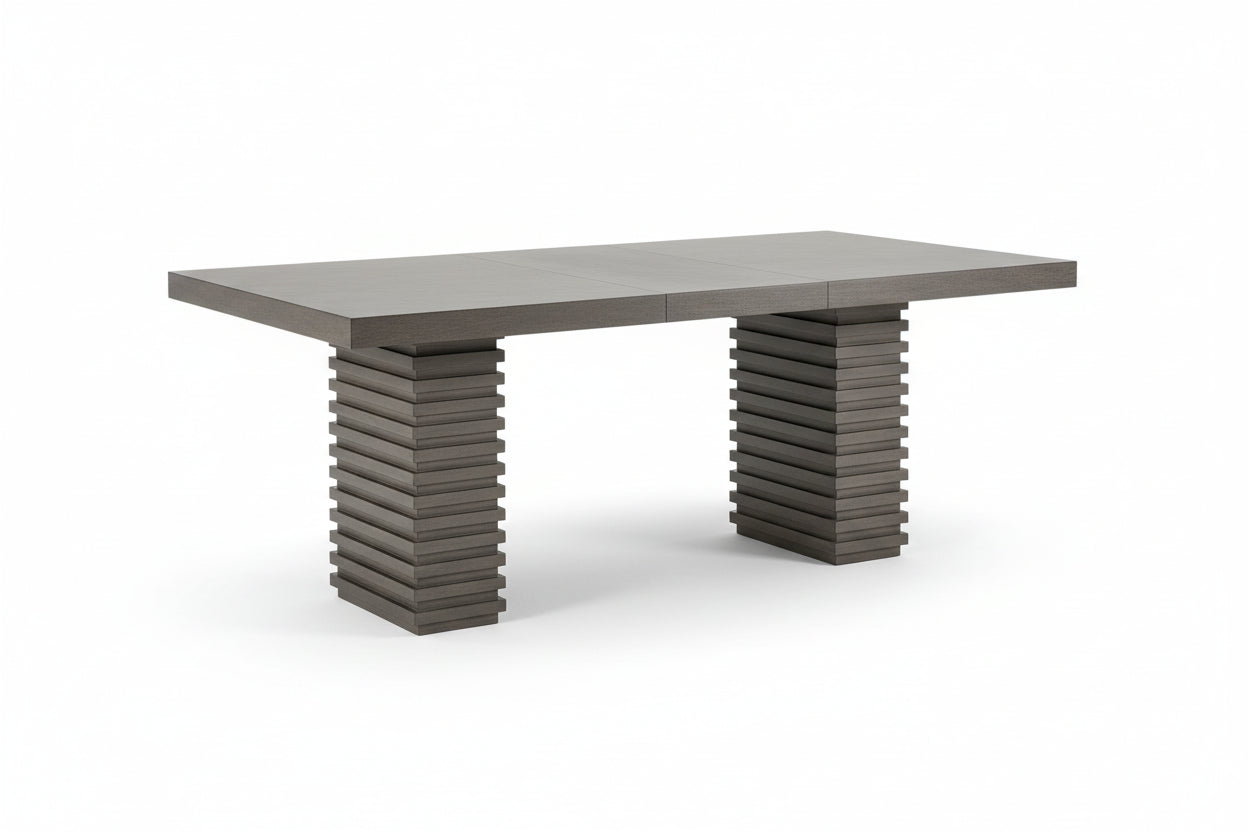Mila - Dining Table - Dark Gray