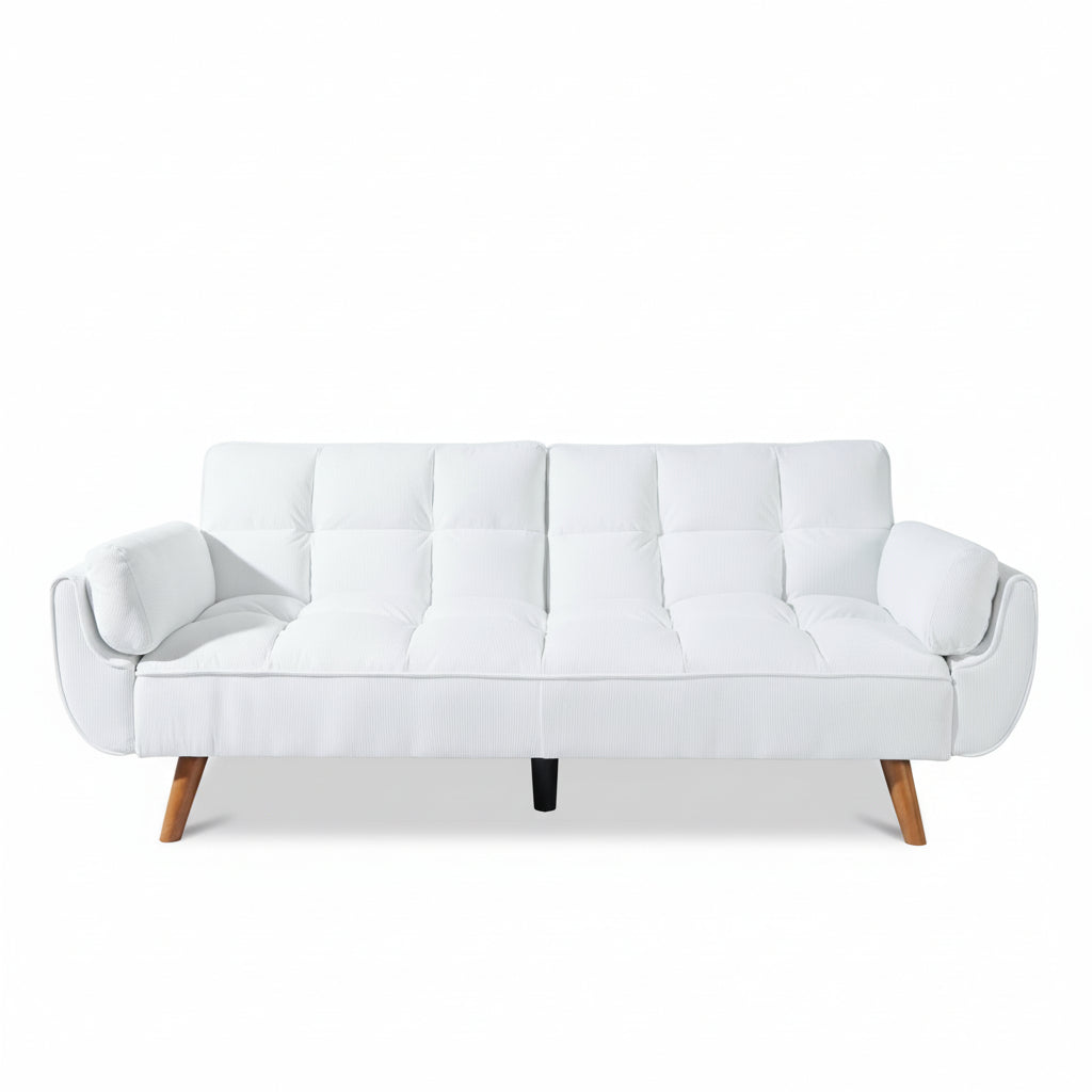 Corduroy Minimalist Comfort Sofa | Seraph & Stone