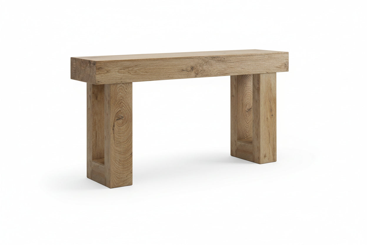 Rustic Long Console Table