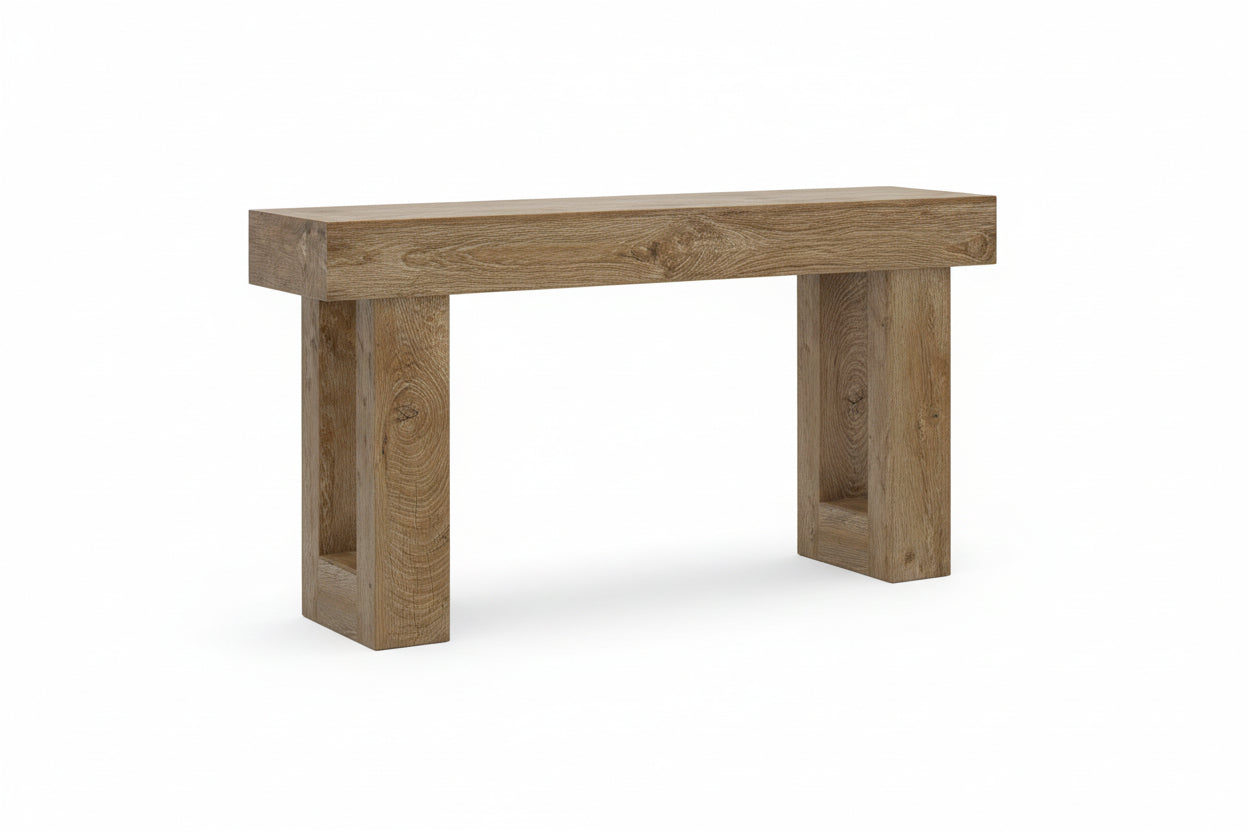 Rustic Long Console Table