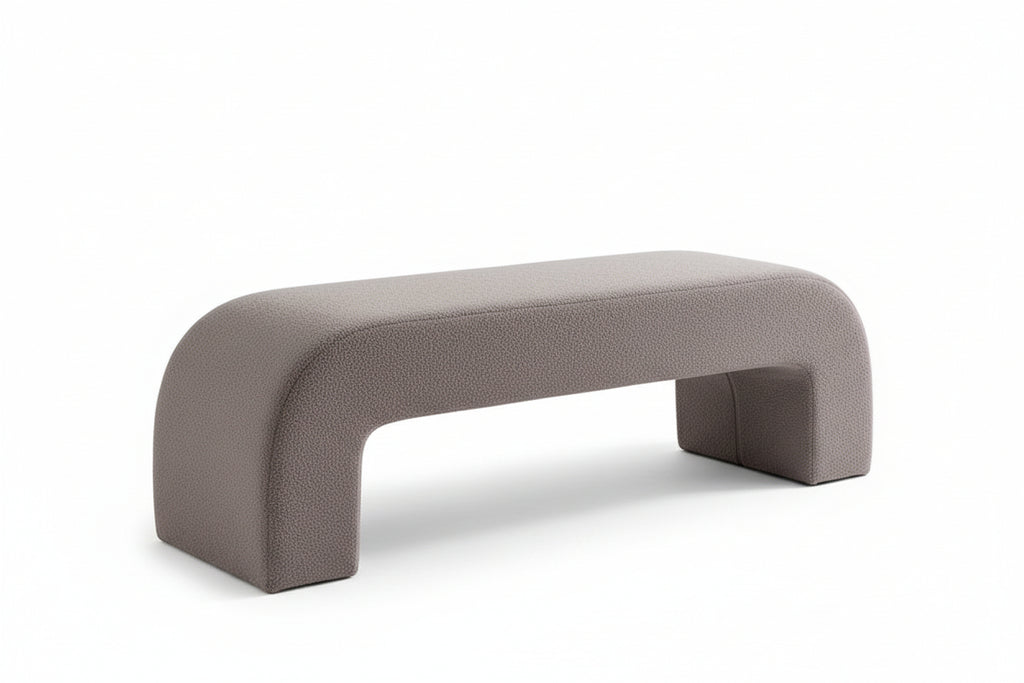 Lamb Velvet Living Room Sofa Bench