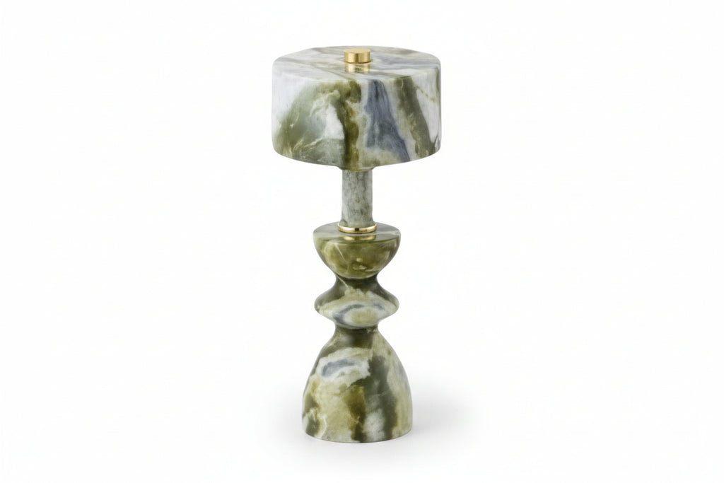 Jade Marble Touch Table Lamp
