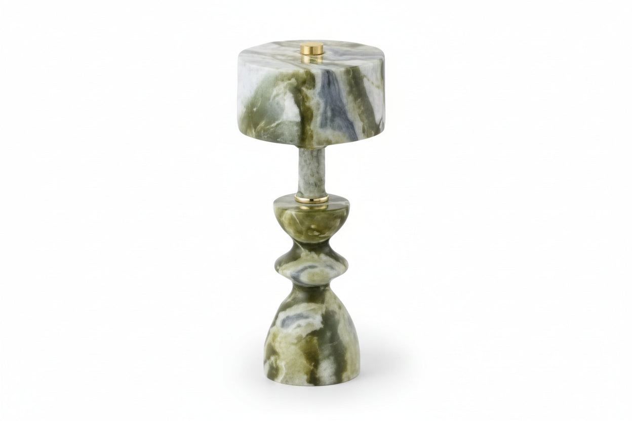 Jade Marble Touch Table Lamp