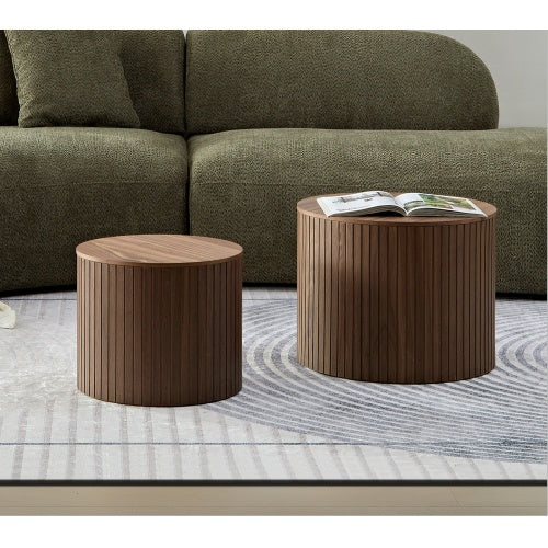Round Coffee Table — Sleek Circular Design