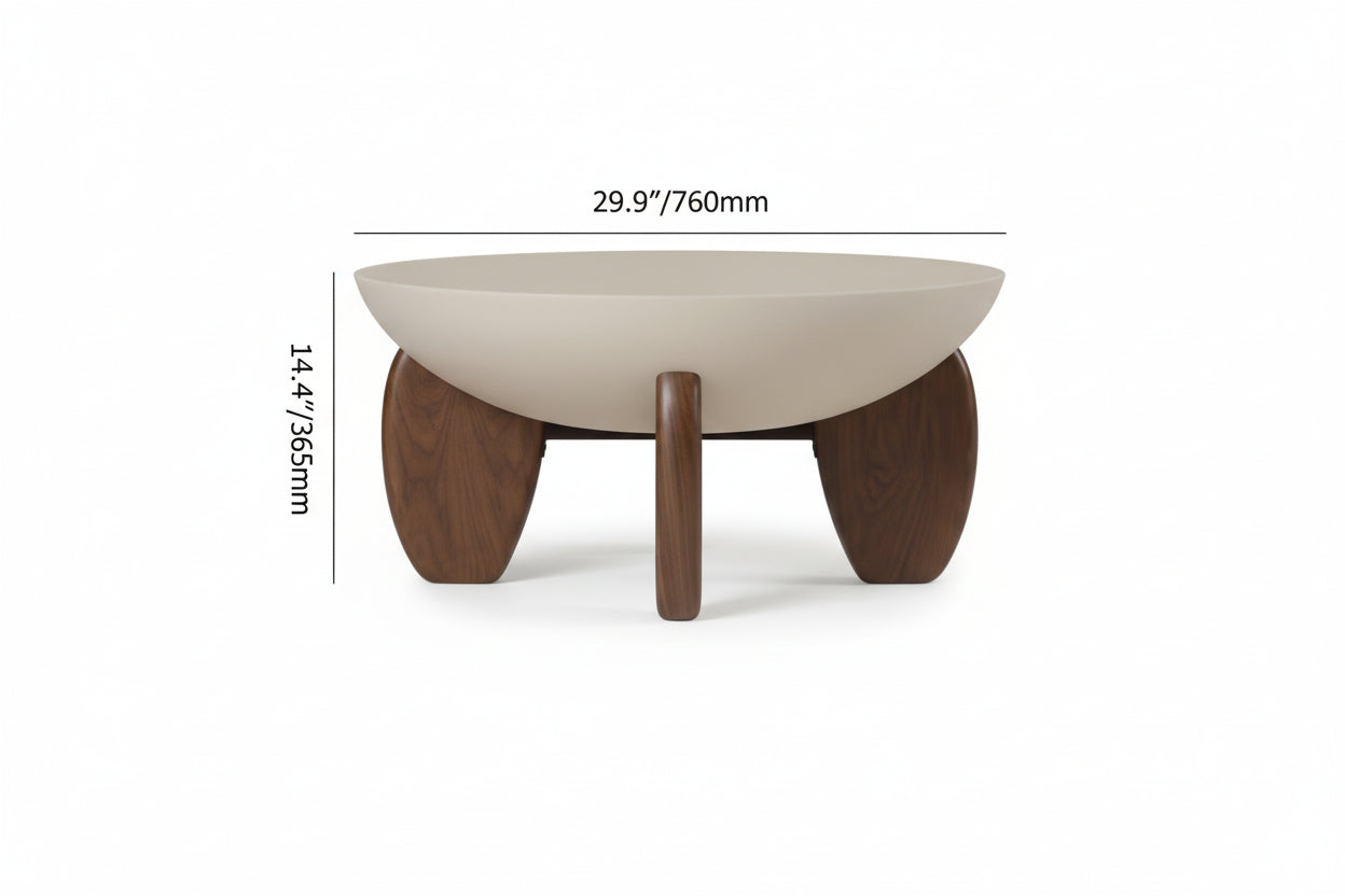 Solid Wood Coffee Table Center Table