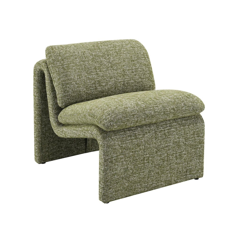 ACME Jaeda Accent Chair, Green Boucle