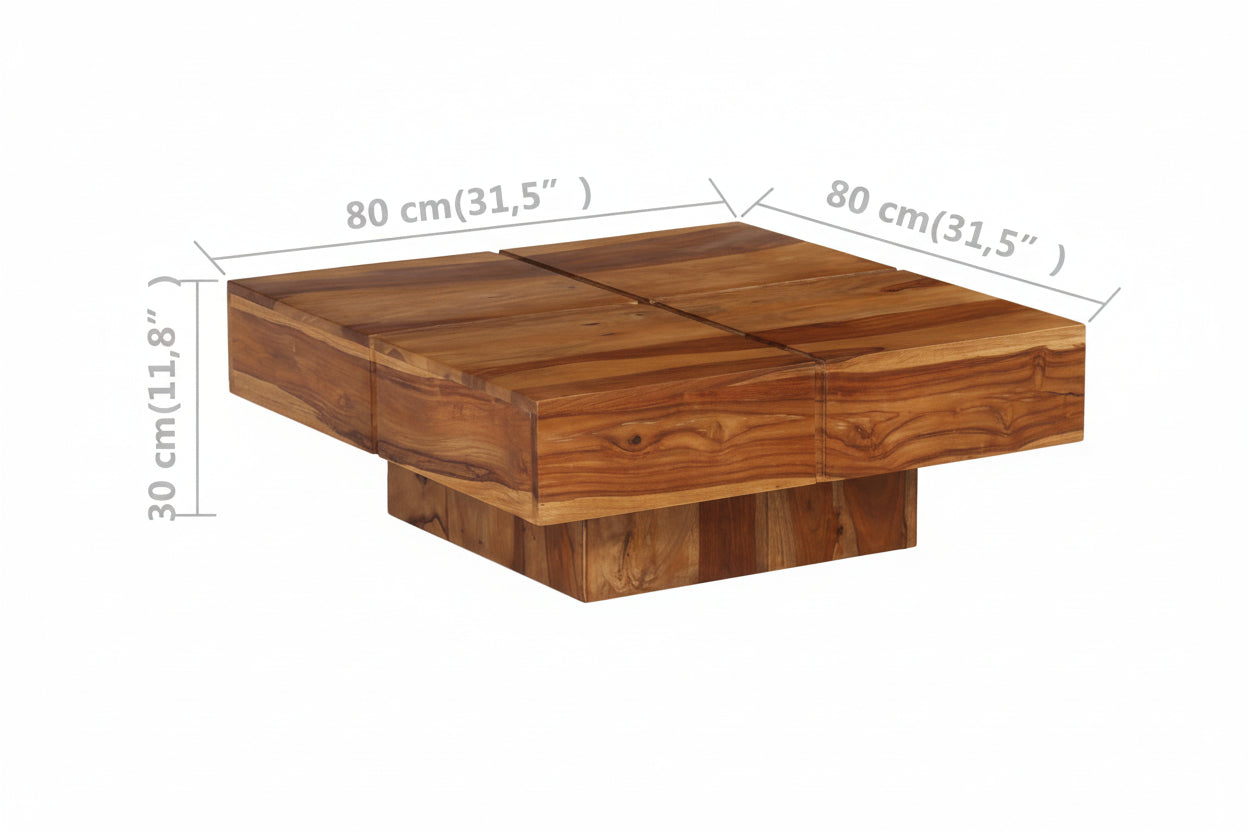 Rustic Natural Center Table