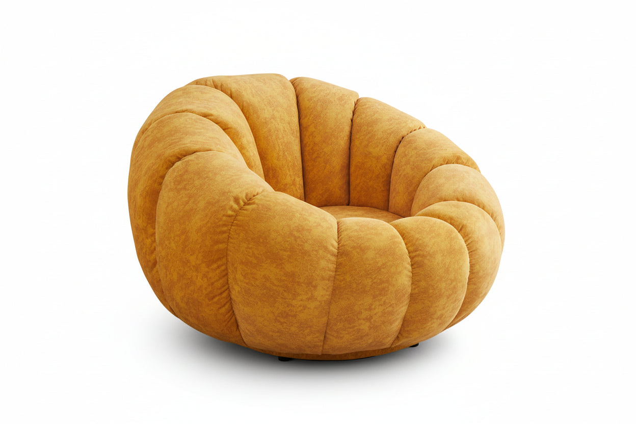 Pumpkin Tatami Single Sofa Chair