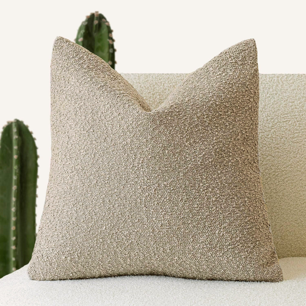 Boucle Throw Pillow Covers