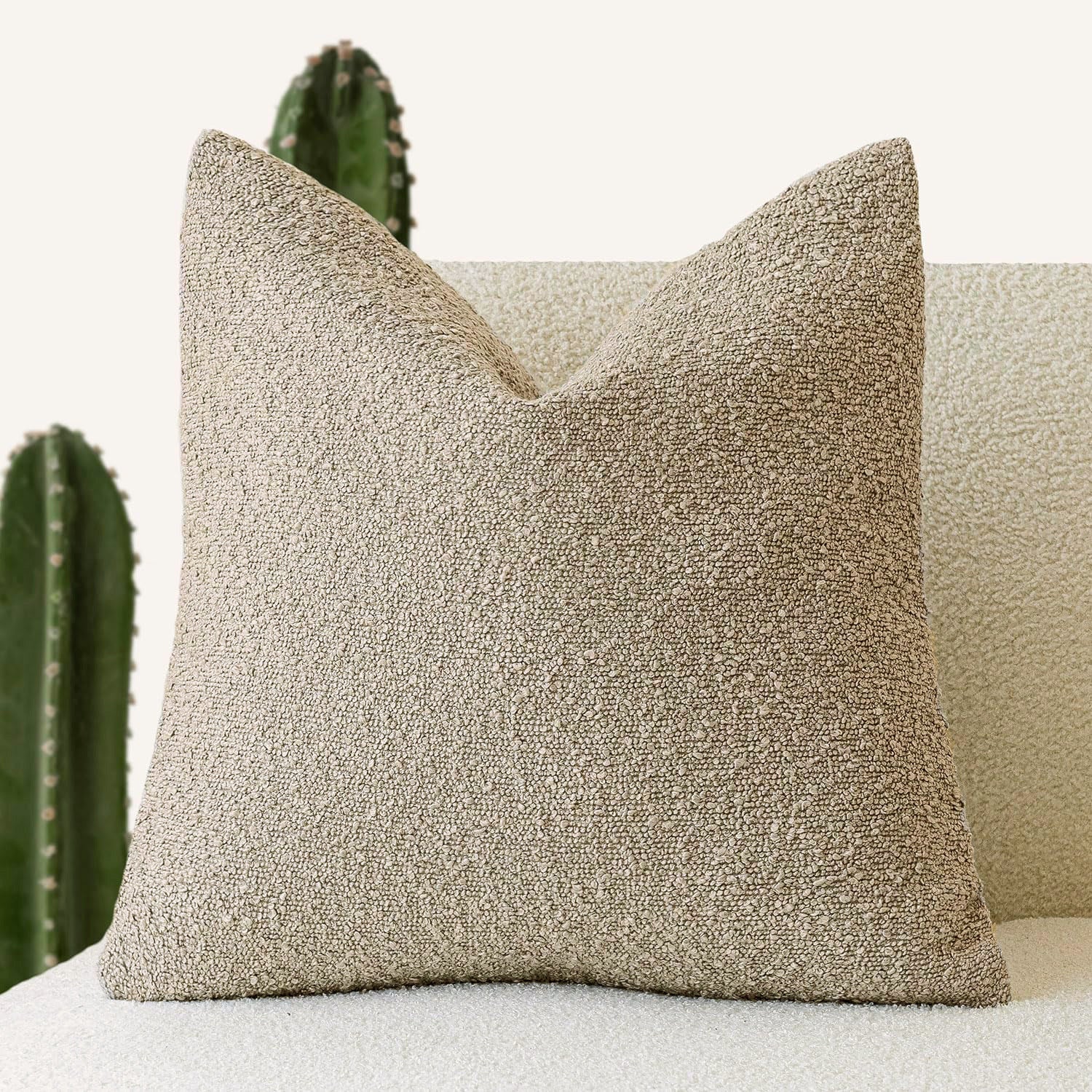 Boucle Throw Pillow Covers