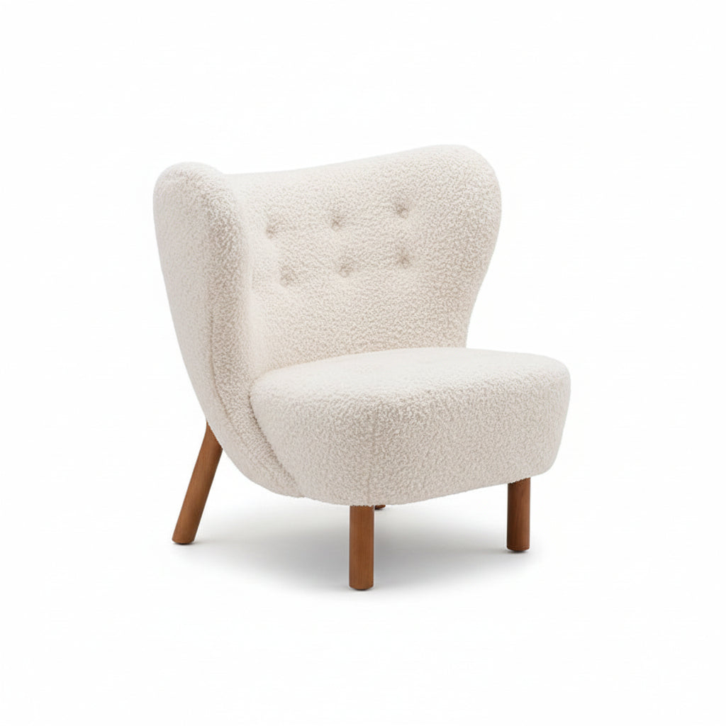 Bouclé Lounge Chair