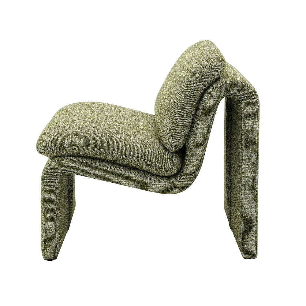 ACME Jaeda Accent Chair, Green Boucle
