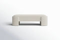 Granduca Boucle Fabric Upholstered Bench