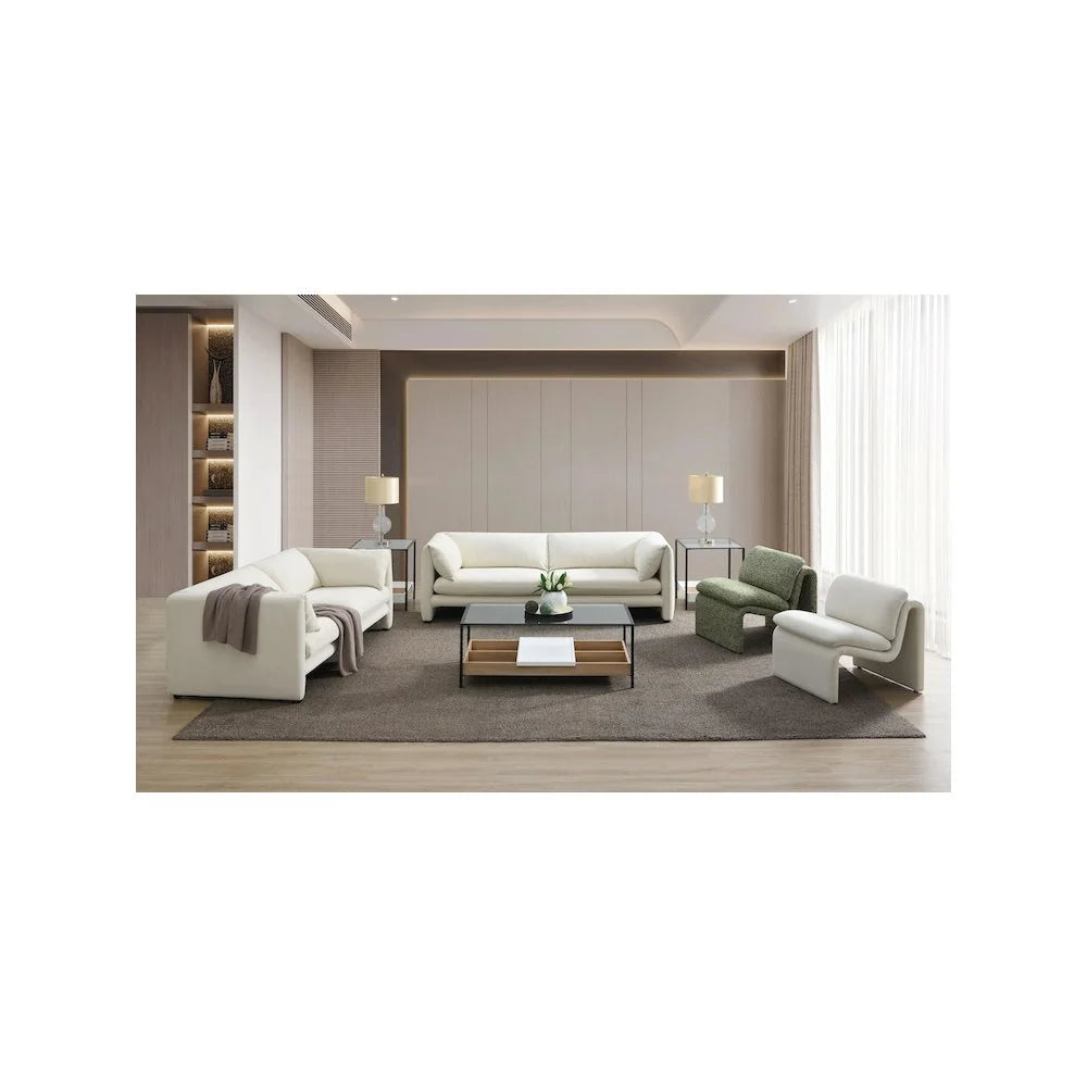 ACME Jaeda Accent Chair, Green Boucle