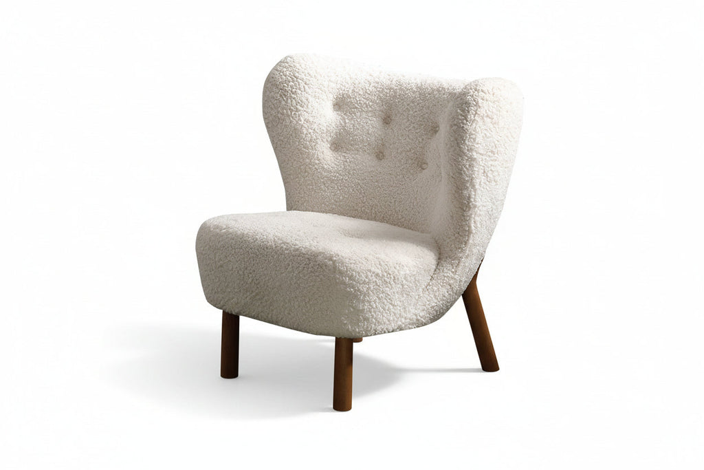 Bouclé Lounge Chair