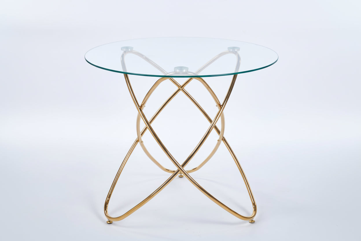 Kutchen Glass Spiral Table