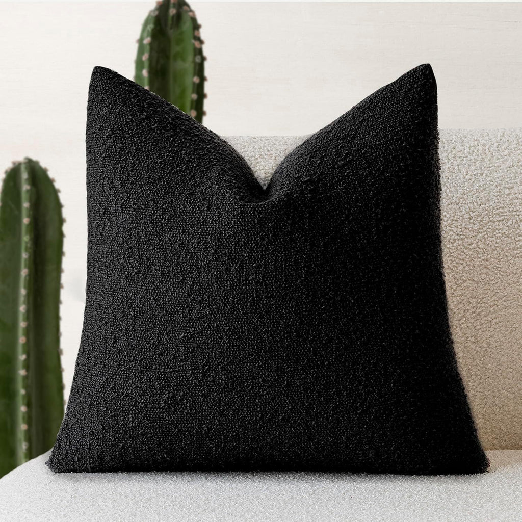 Boucle Throw Pillow Covers