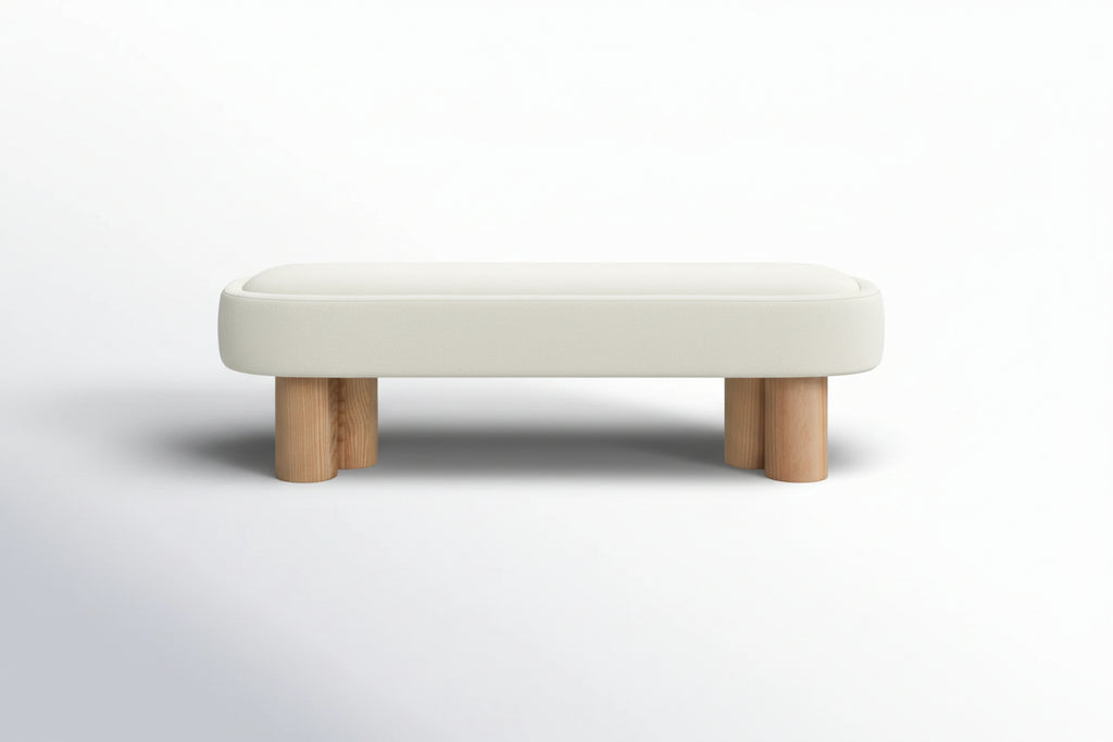 Sarro Boucle Upholstered Bench