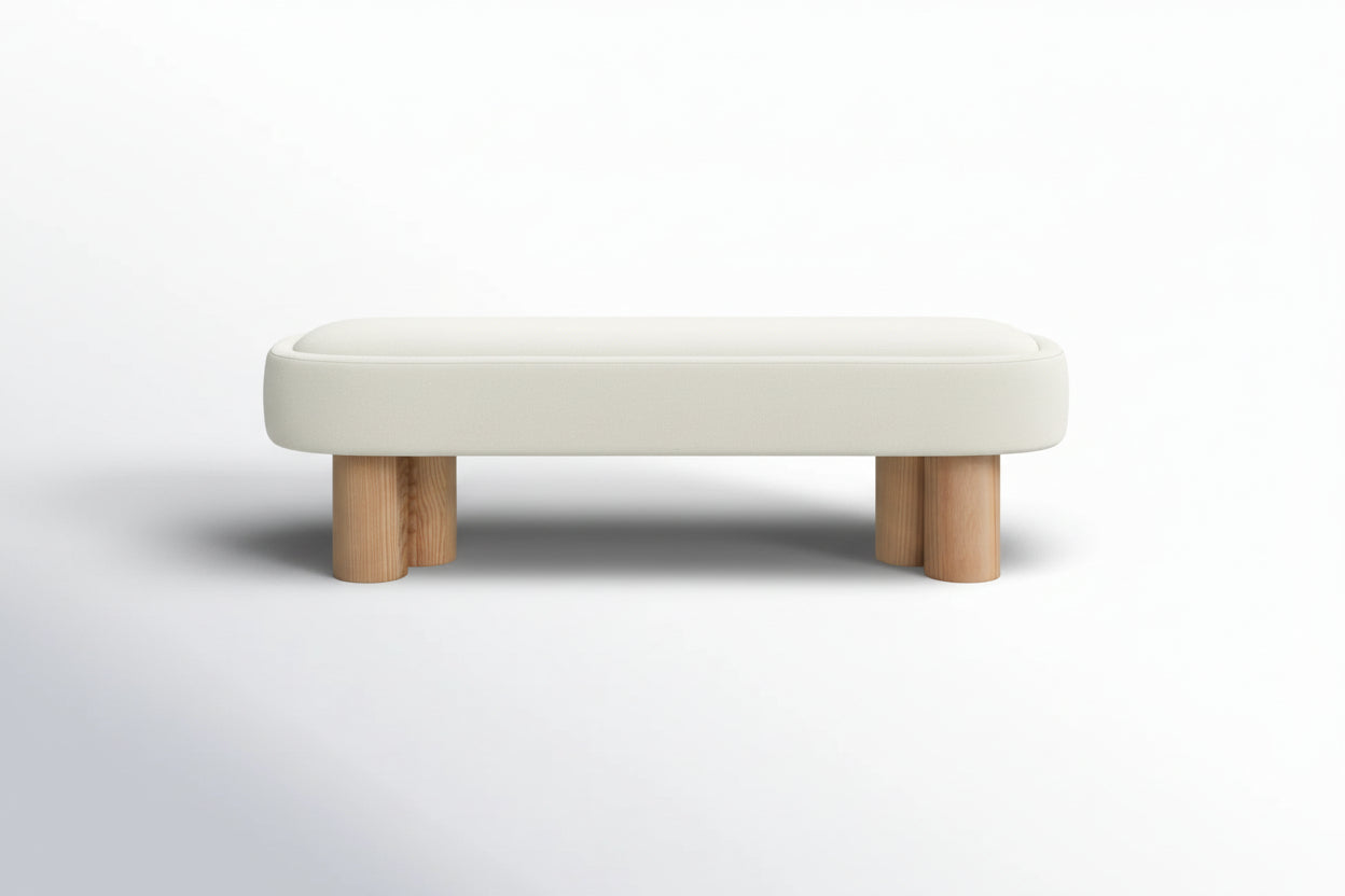 Sarro Boucle Upholstered Bench