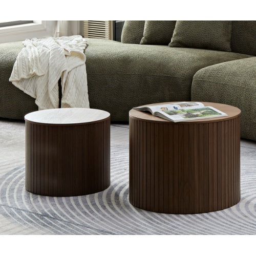Round Coffee Table — Sleek Circular Design