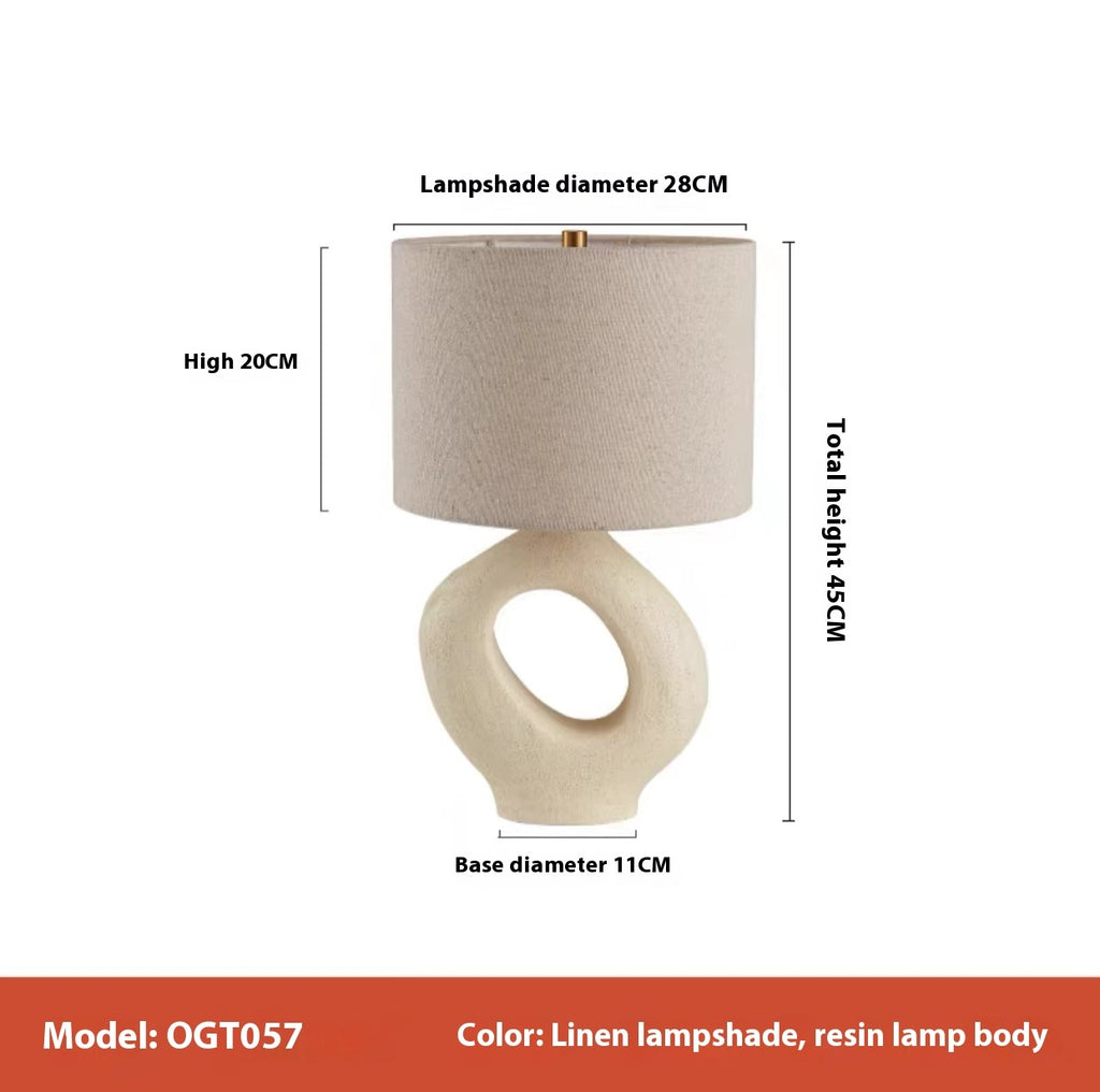 Mid-Century Retro Table Lamp – American Vintage Desk & Bedside Light