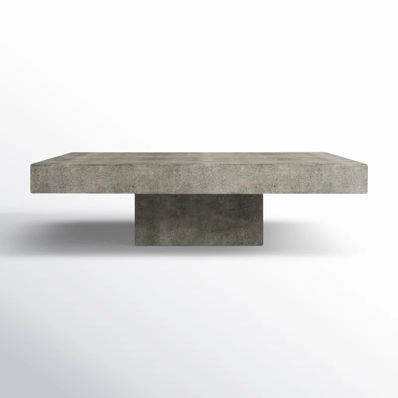 Dove Pedestal Coffee Table