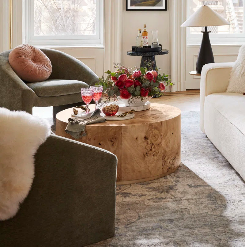 Kylie Burl Wood Coffee Table