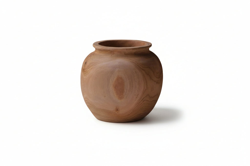 Creative Retro Wooden Vase Nordic