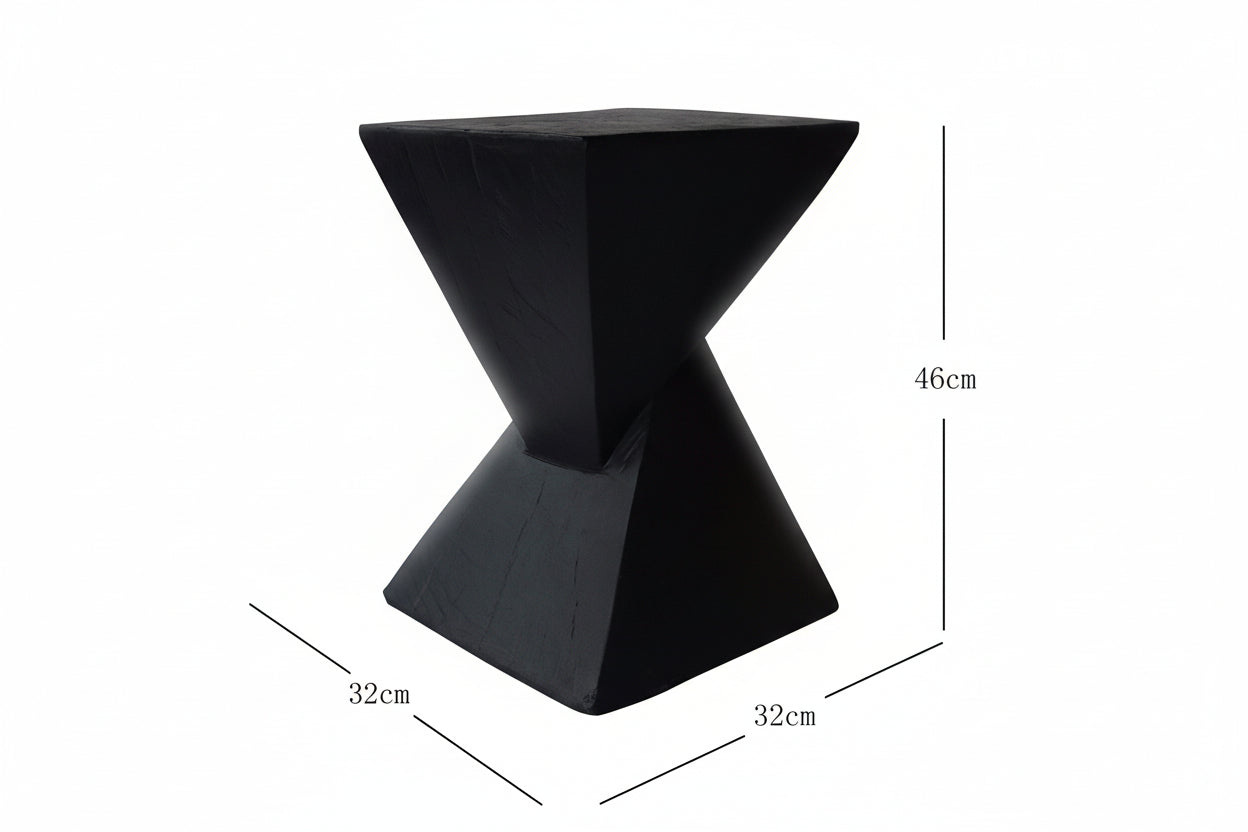Nordic Design Edge Table| Minimalist Geometric Coffee Table