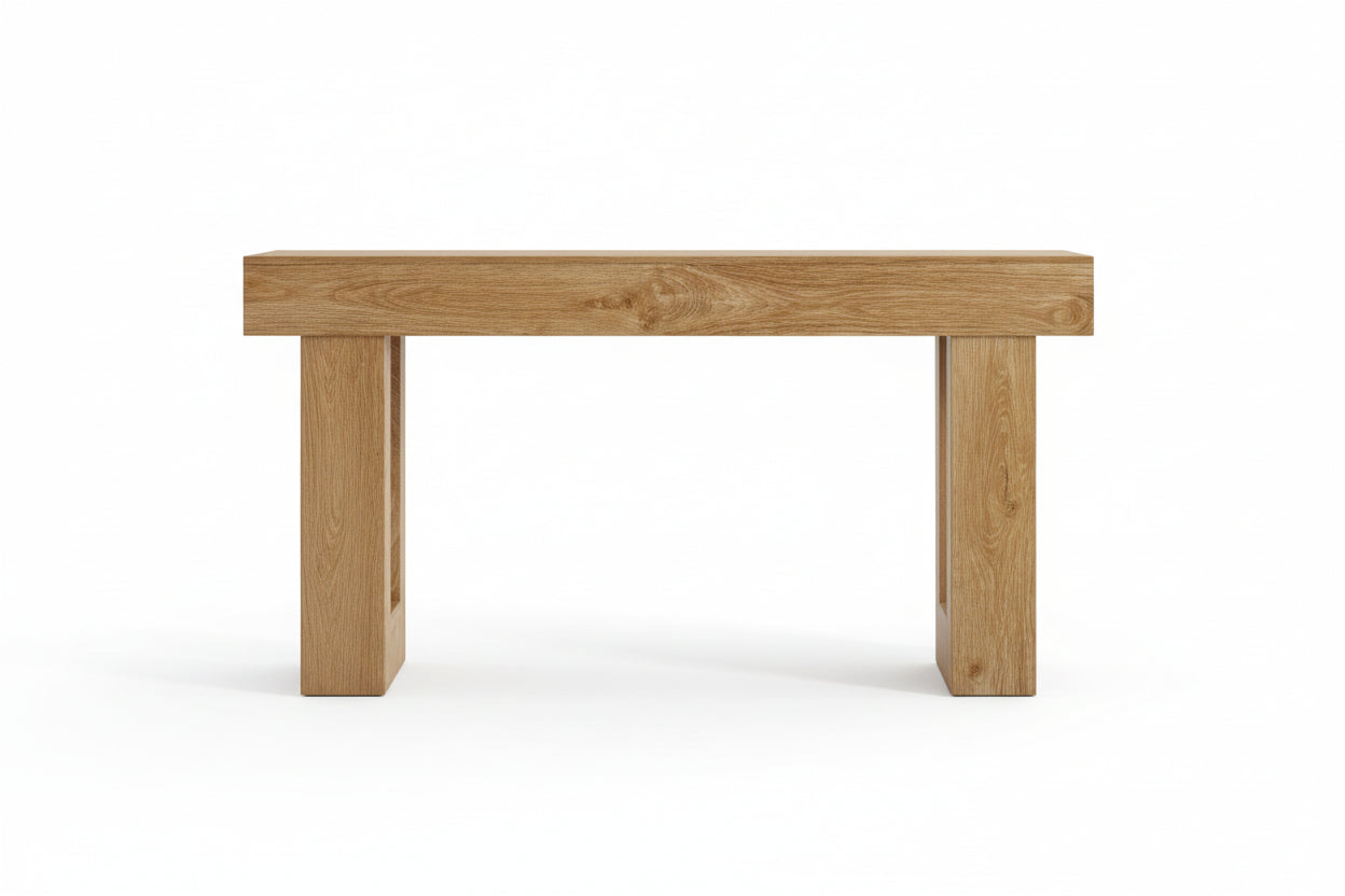 Rustic Long Console Table