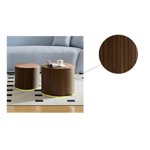 Round Coffee Table — Sleek Circular Design