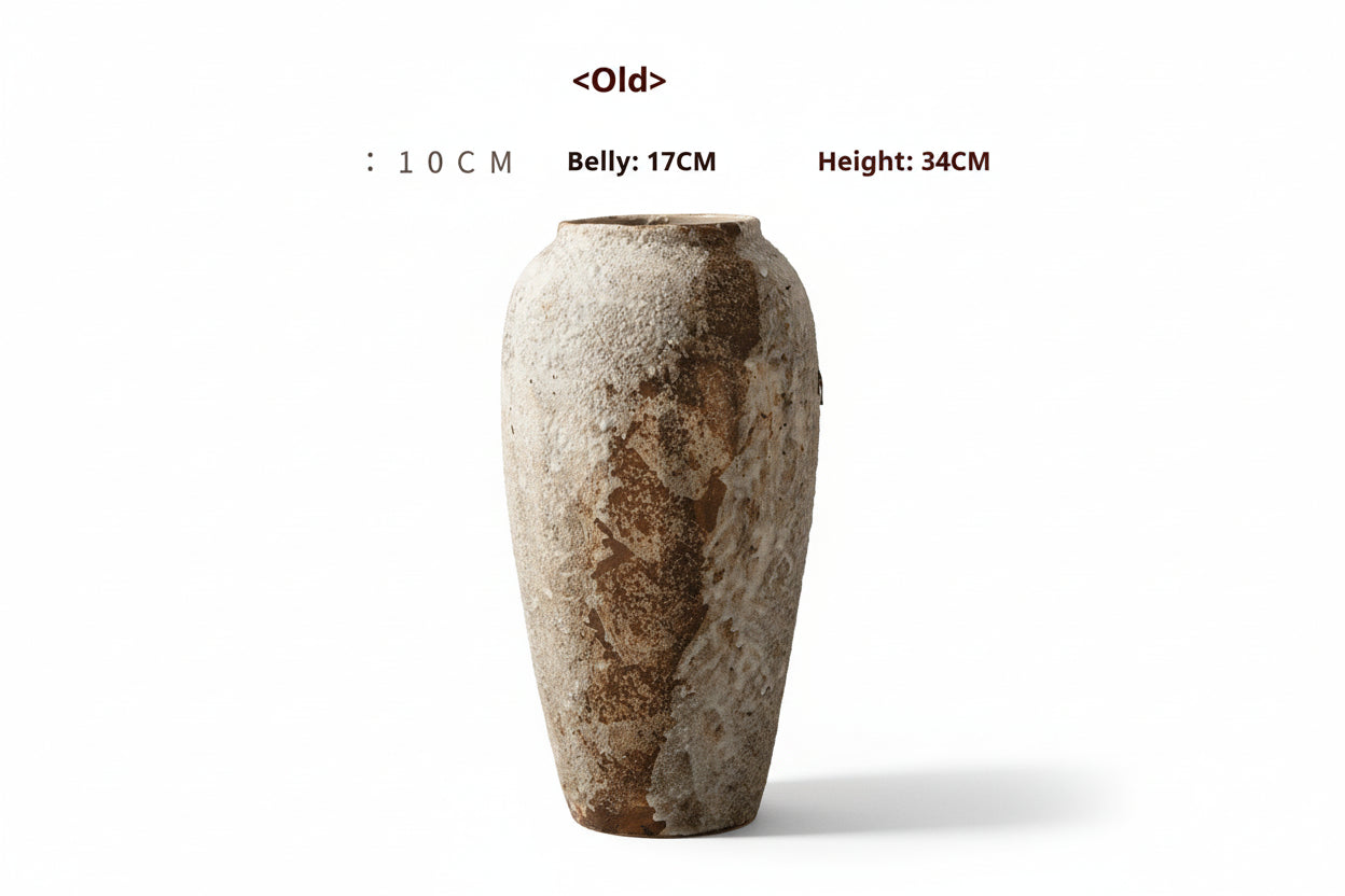 Retro Pottery Ceramic Vase