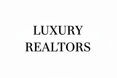 write Luxury above Realtors and make it way bigger
